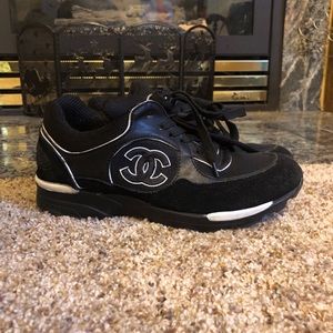 COPY - Classic Black & White Chanel Sneakers